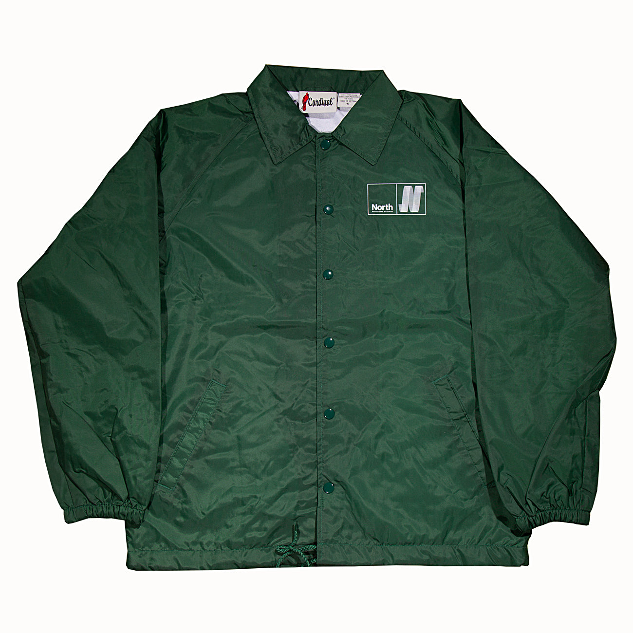 Green coach cheap jacket