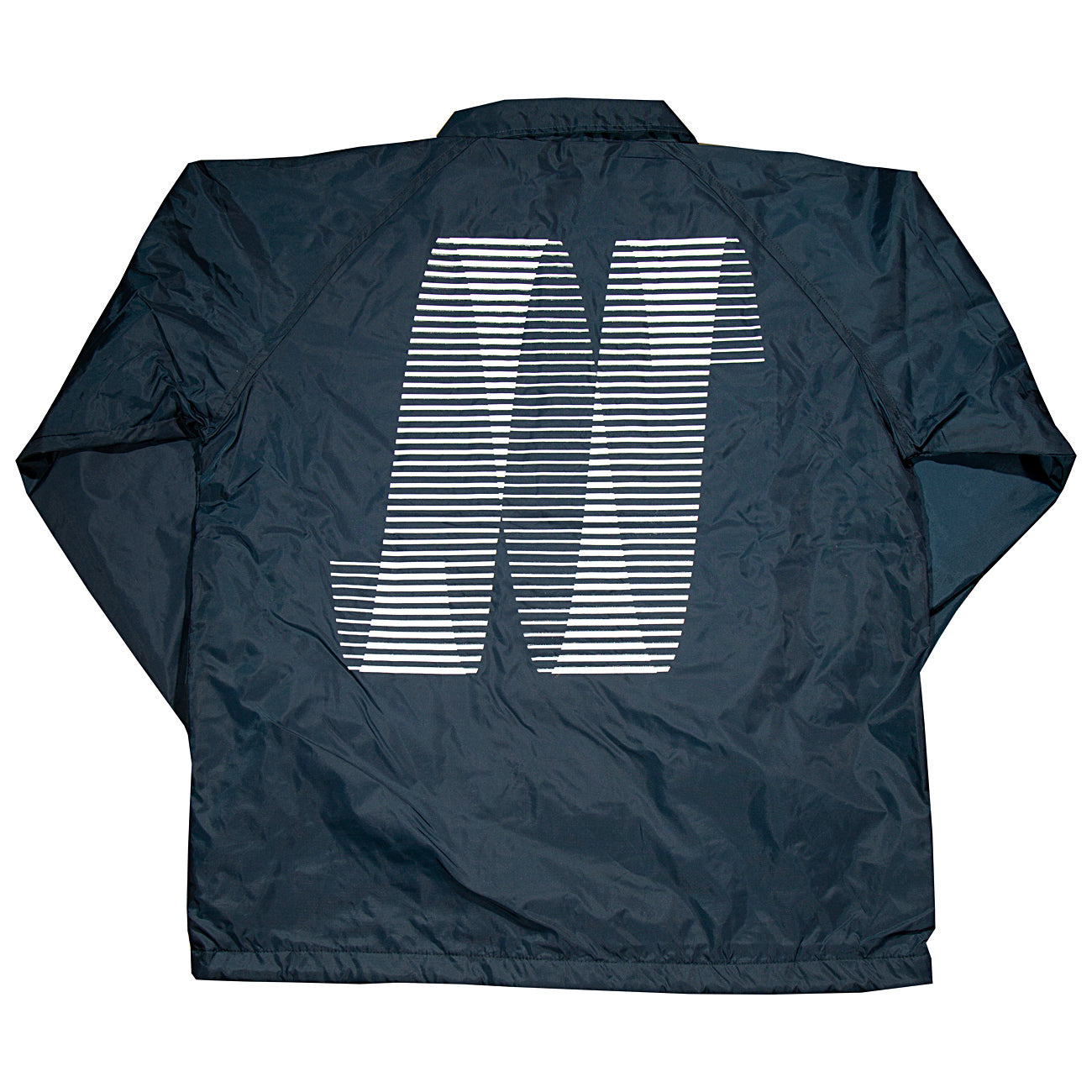 North N Logo Coach Jacket - Navy/White