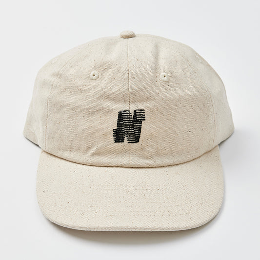 North N Logo Canvas Cap - Oatmeal