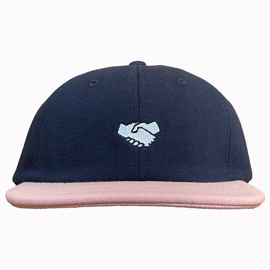 1 Of 1 North Cap - Supplies Logo Cotton Navy/Salmon