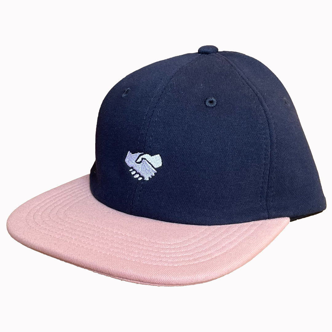 1 Of 1 North Cap - Supplies Logo Cotton Navy/Salmon