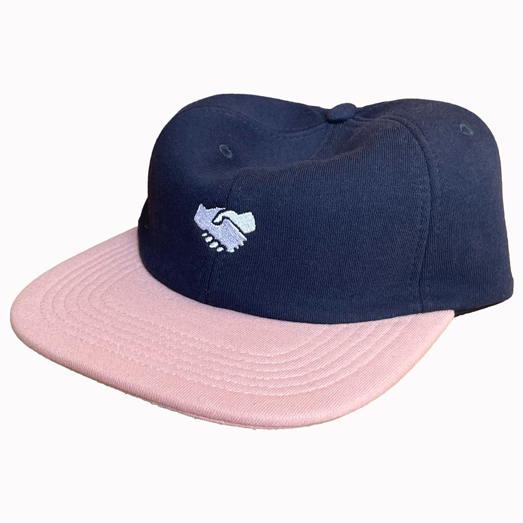 1 Of 1 North Cap - Supplies Logo Cotton Navy/Salmon