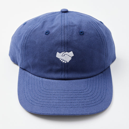 North Supplies Logo Canvas Cap - Blue